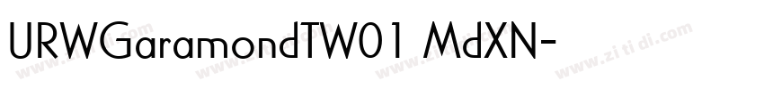 URWGaramondTW01 MdXN字体转换 URWGaramondTW01 MdXN字体转换